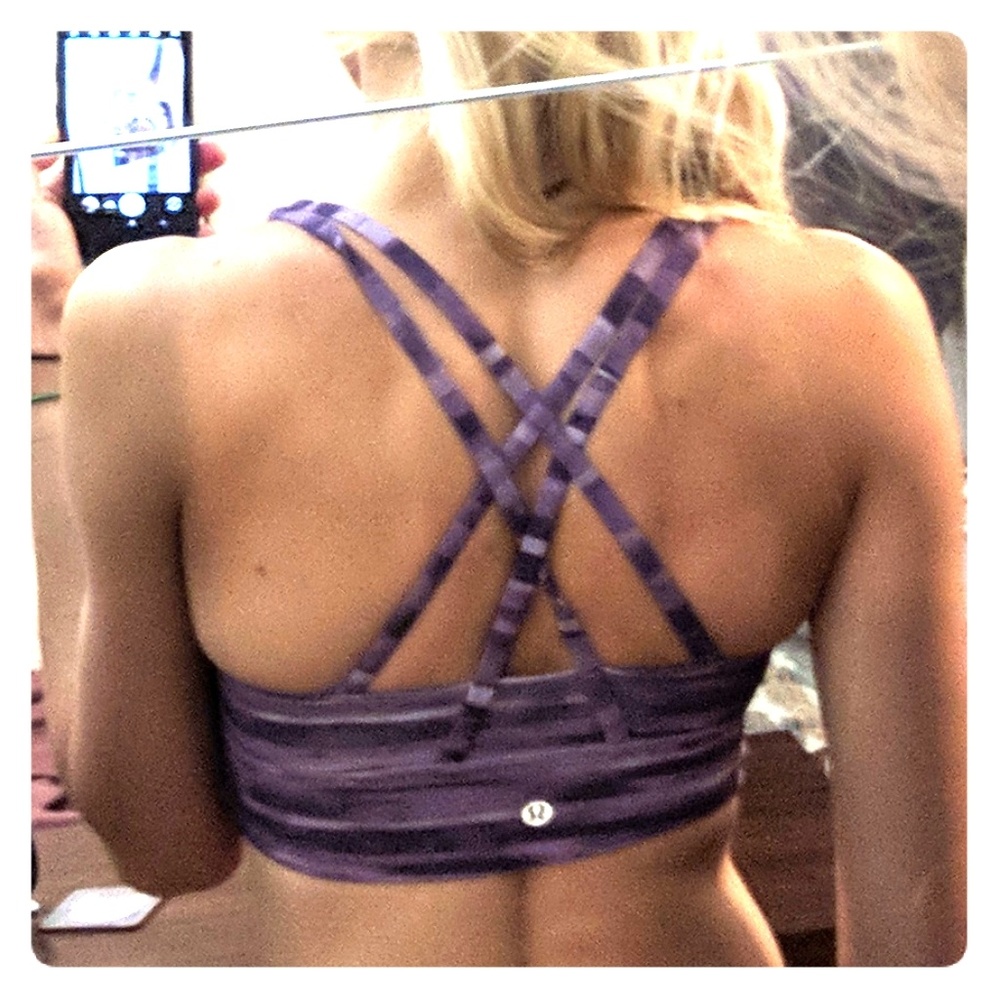 Lululemon long line energy sports bra